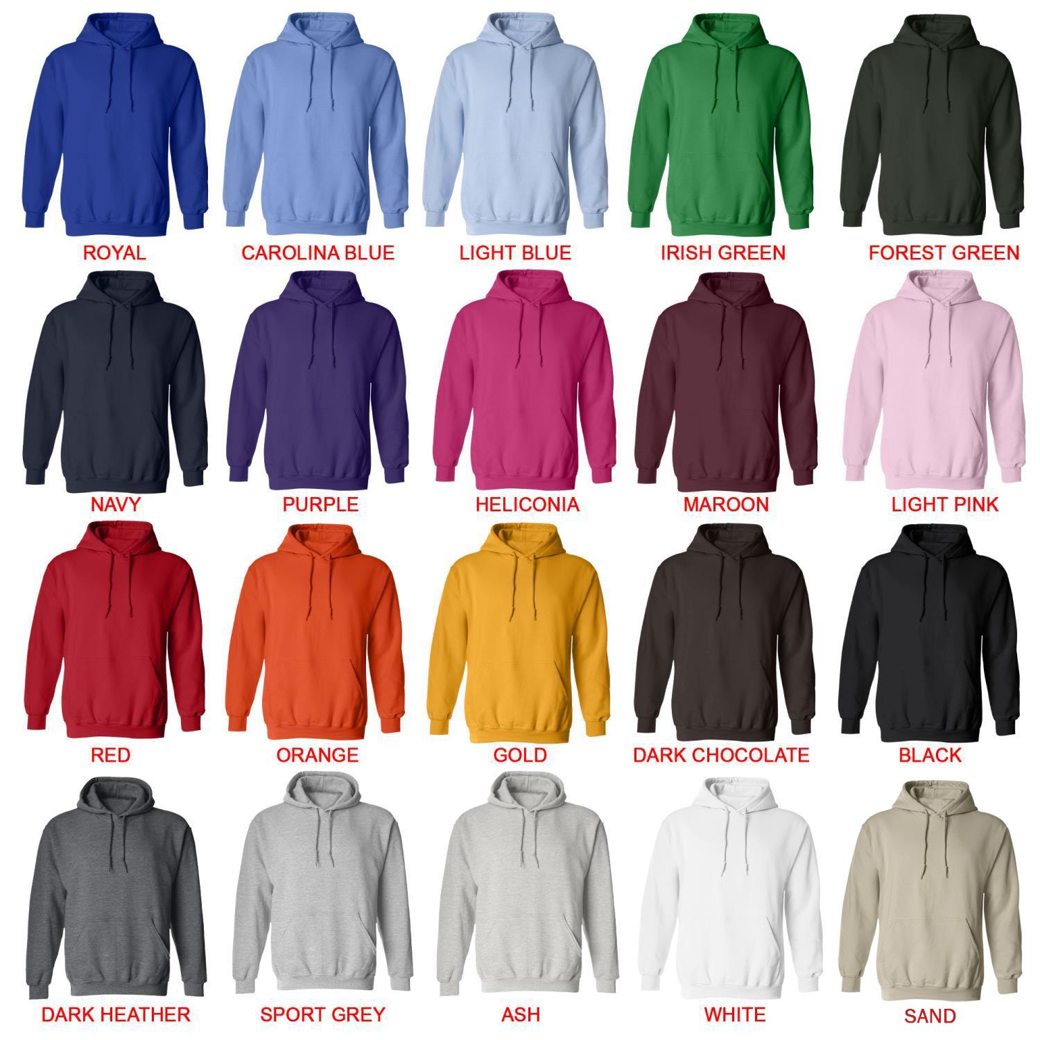 hoodie color chart - Gurren Lagann Store