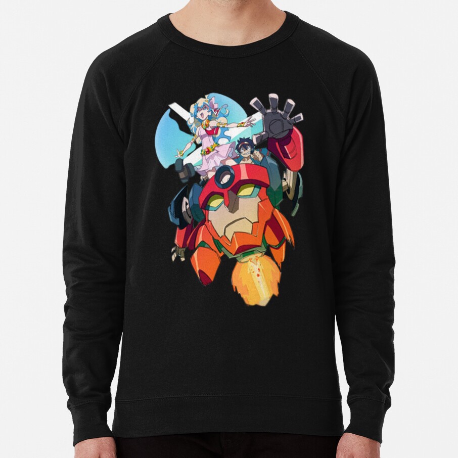 ssrcolightweight sweatshirtmens10101001c5ca27c6frontsquare productx1000 bgf8f8f8 15 - Gurren Lagann Store